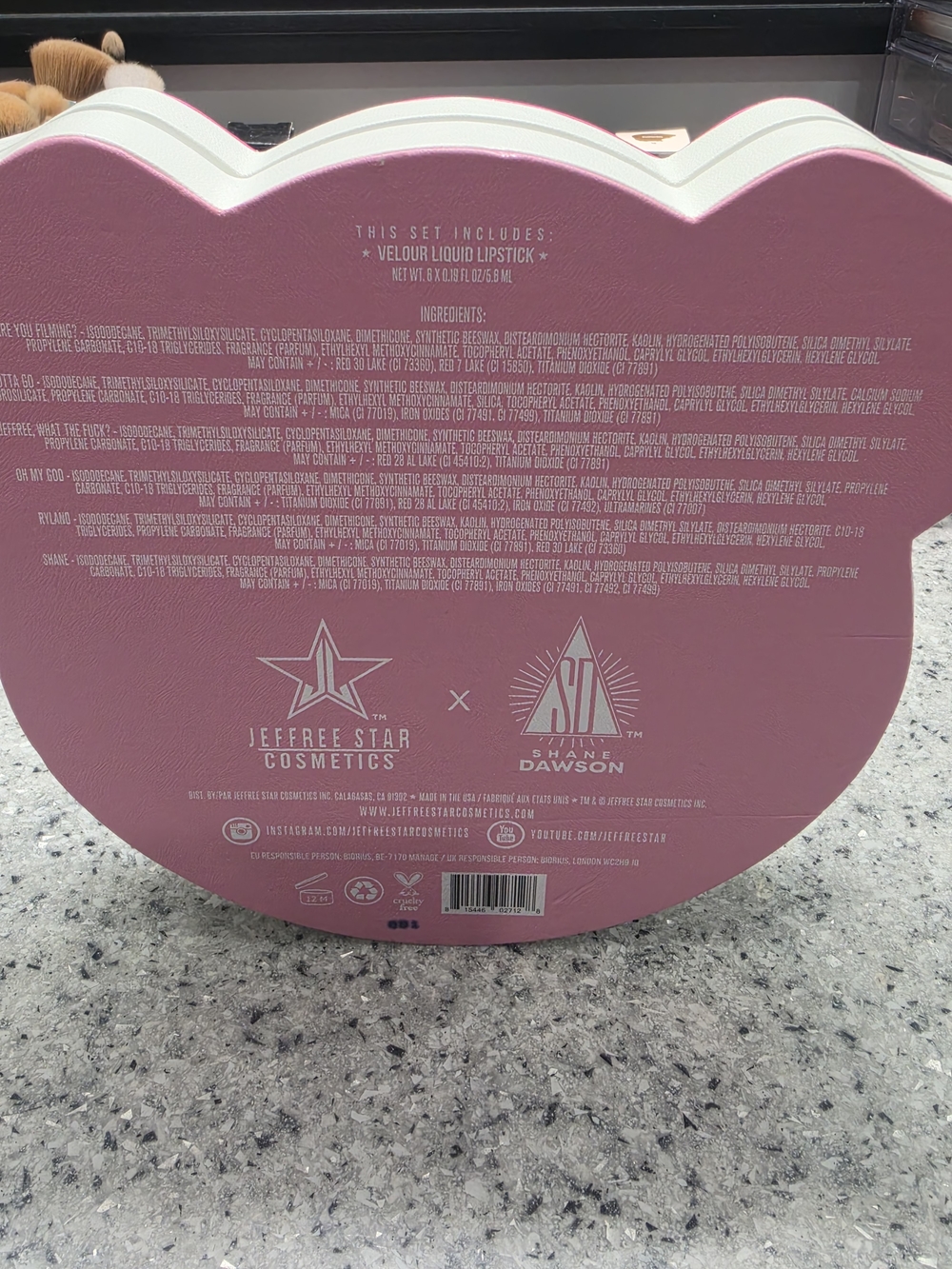 New Jeffree Star Shane Dawson Pig Liquid Lipstick Set - Picture 4 of 4
